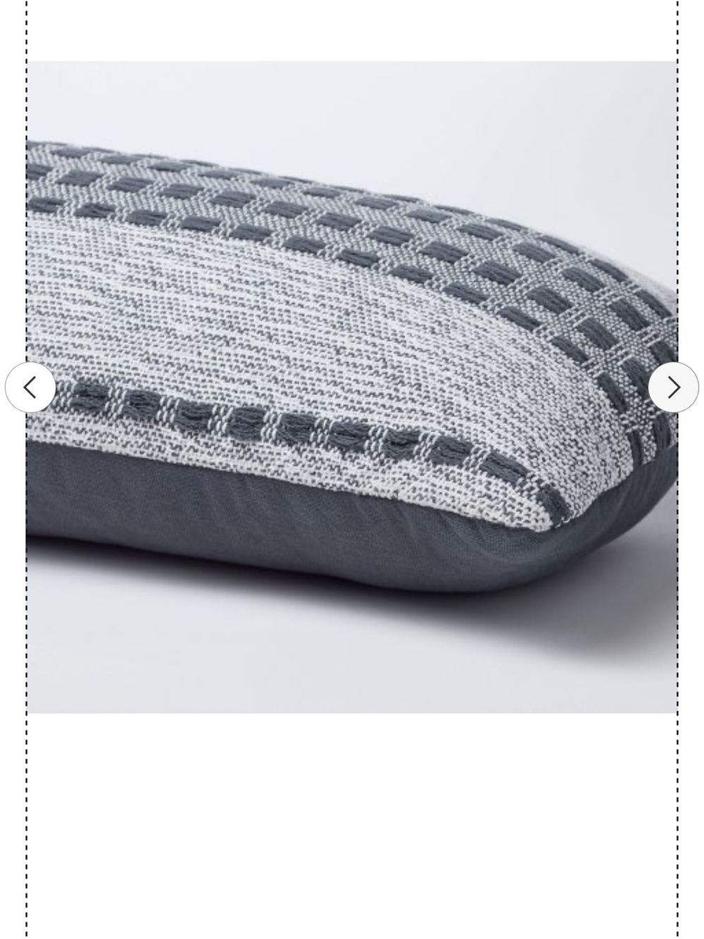 12x48 Threshold with studio McGee lumbar pillow - Picture 2 of 6